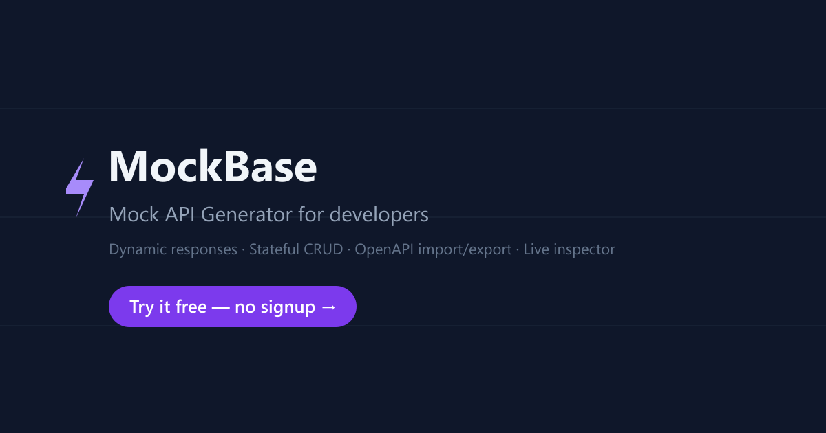 I got tired of waiting for backends, so I built a thing that fakes them